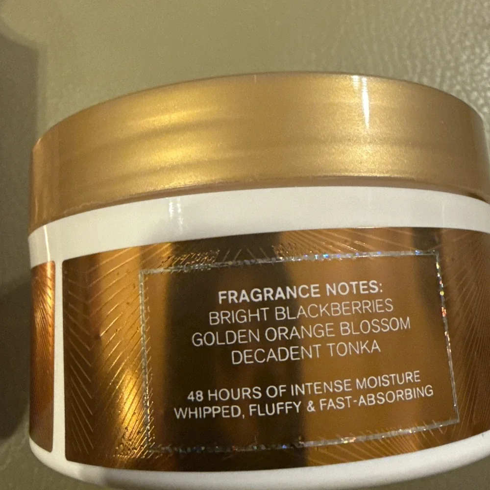 Bath & Body Works TOUCH OF GOLD Body Butter, 6.5 oz + Body Lotion 8 oz New - Picture 3 of 5